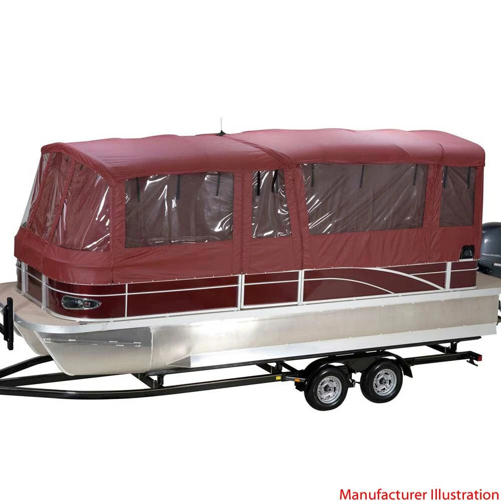 SunCatcher Pontoon Boat Enclosure Bimini Package 72664-12 - LX3 26 DC