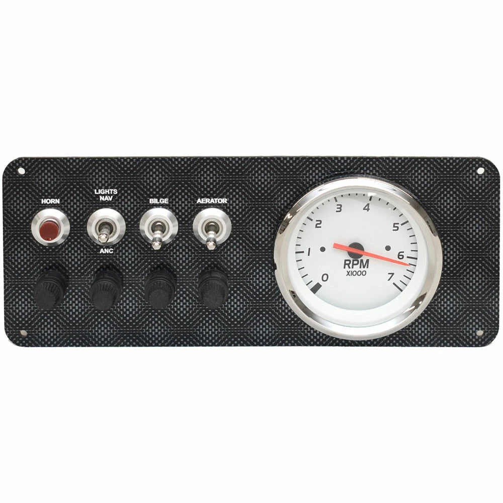 Tracker Boat Gauge Switch Panel 333172 - Super Guide V-16 Tiller