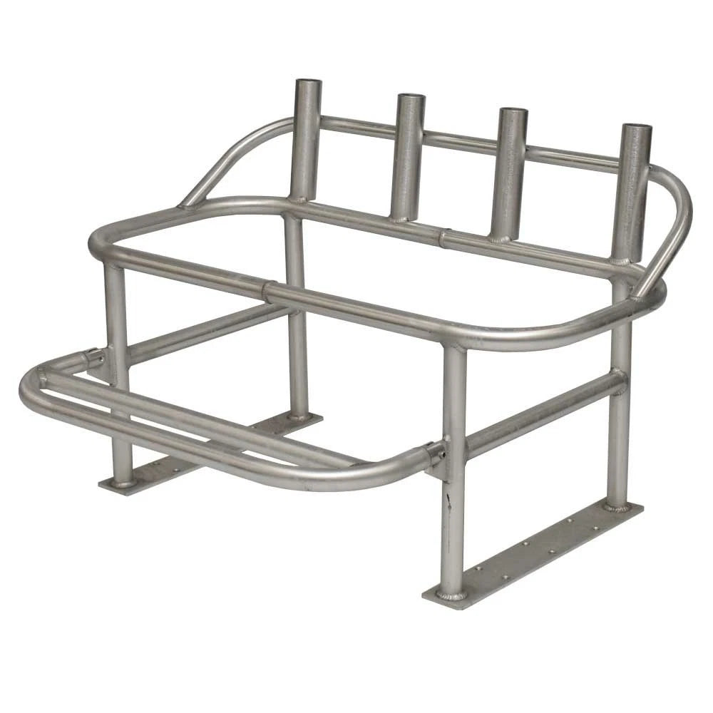 Mako Boat Cooler Seat Frame 168831 - 21 LTS Leaning Post Anodized
