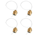4 Pieces Water Spray Hose Tubes for Pressure Cleaning Tools and Equipment Use
