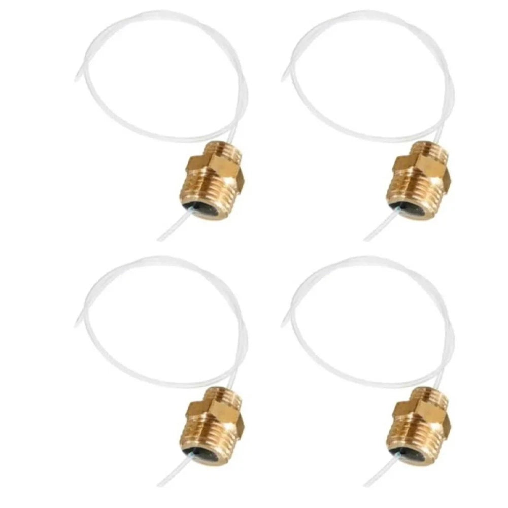 4 Pieces Water Spray Hose Tubes for Pressure Cleaning Tools and Equipment Use