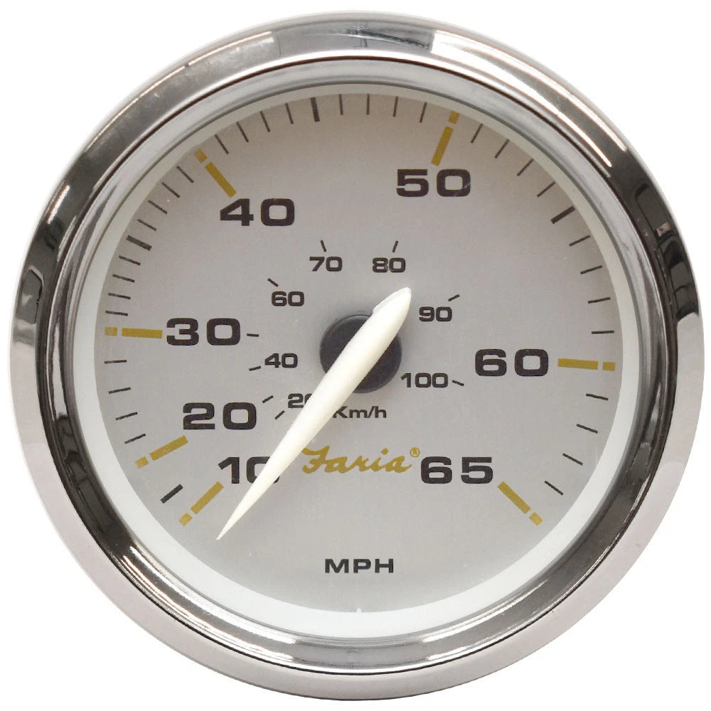 Faria Boat Speedometer SEK038A - 3 1/4 Inch 65 MPH Kronos