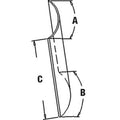 R93148 Glass - Upper RH Fits John Deere 4050 4250 4450 4650