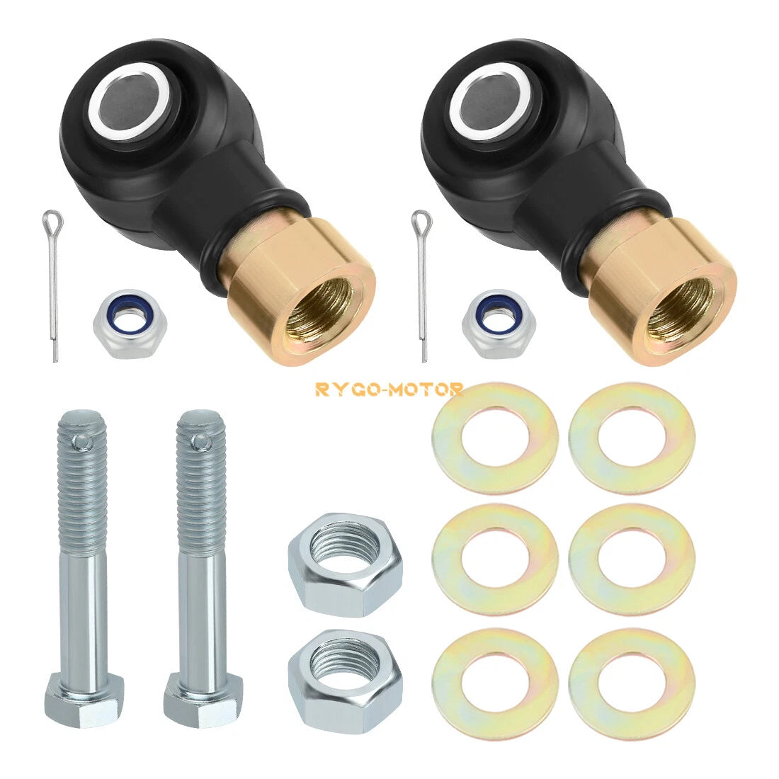 Outer Tie Rod End Kit for Polaris ACE 325 500 570 900 Brutus HD Ranger TM EV UTV