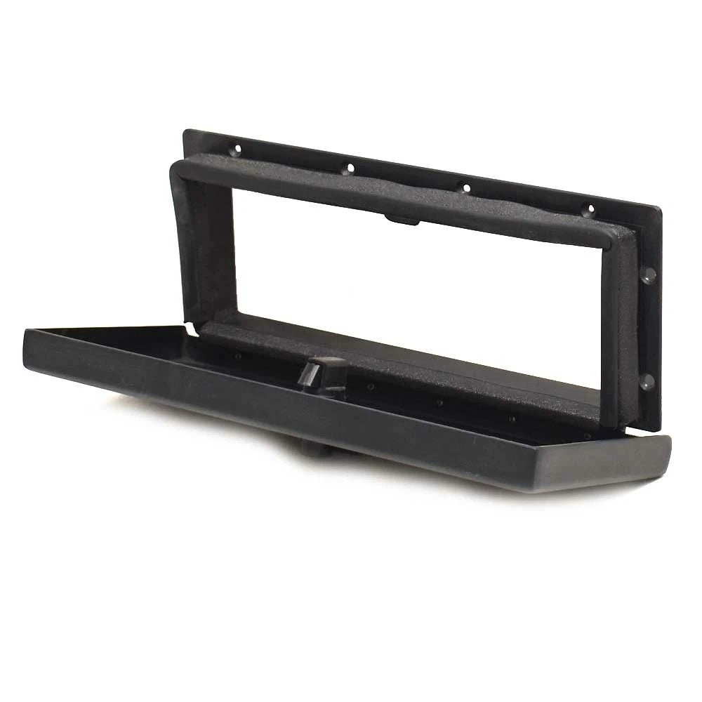 Basscat Boat Storage Lid - 14 1/8 X 5 1/2 X 2 Inch Black Plastic