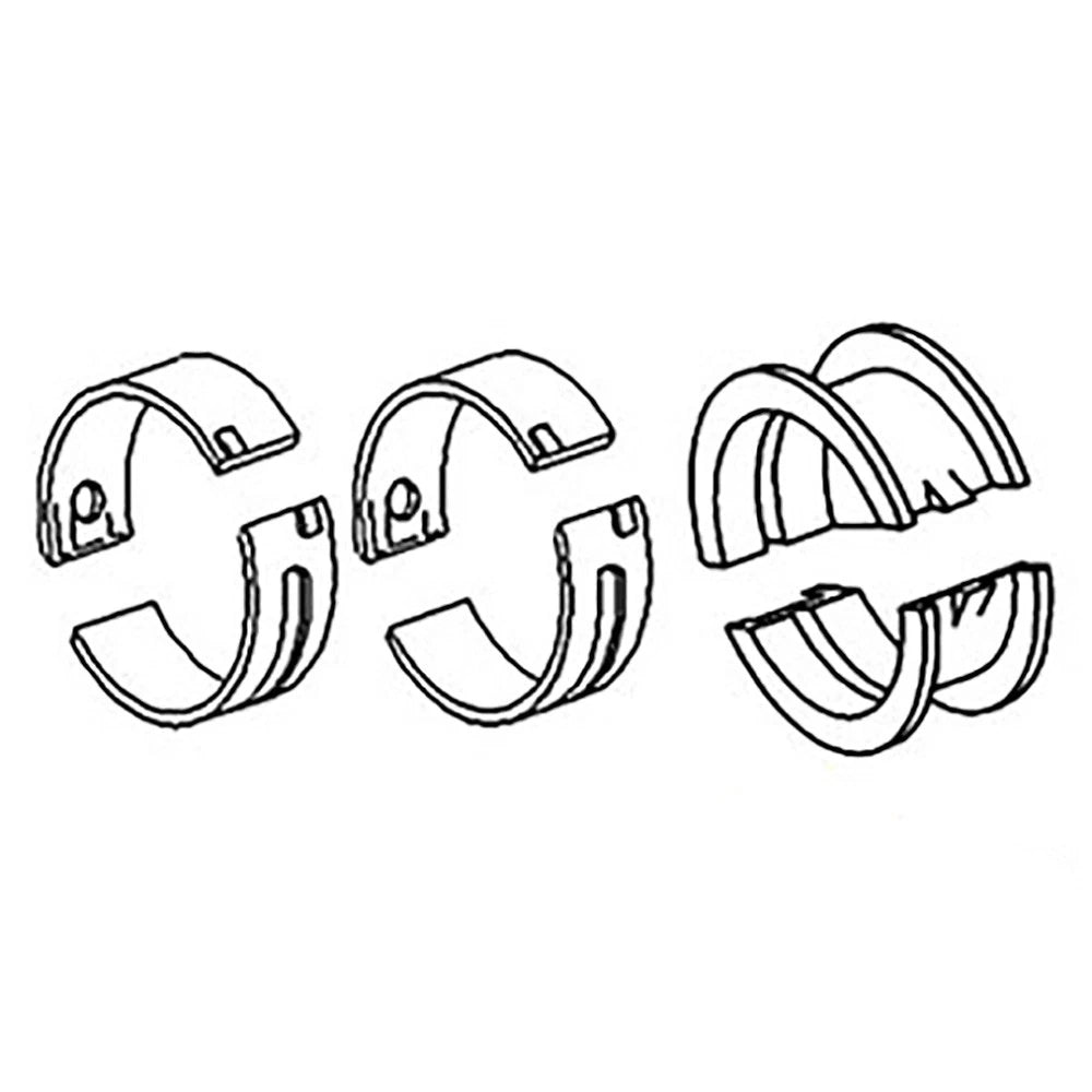 70234177 STD 3.0" Main Bearing Set Fits Allis Chalmers Tractor D17 170 175 +