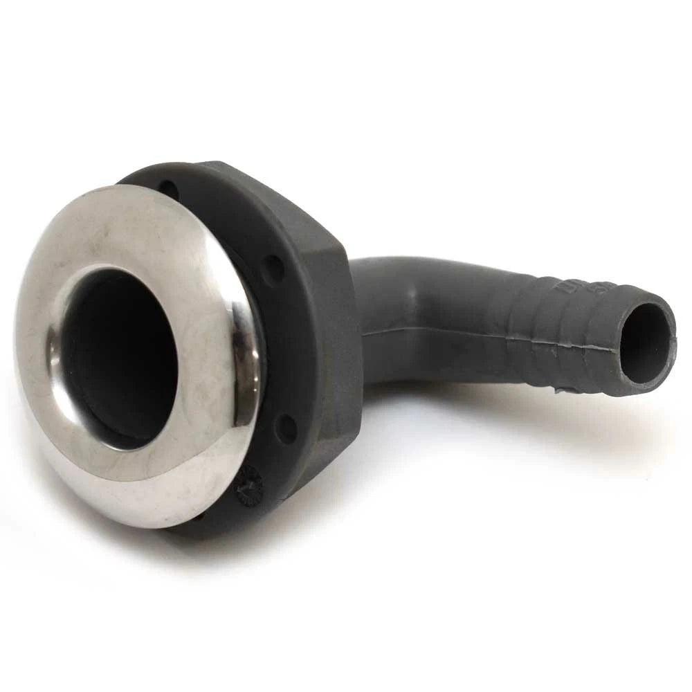Caver Boat Thru Hull Elbow 7408204 - 90 Degree 5/8 Inch SS