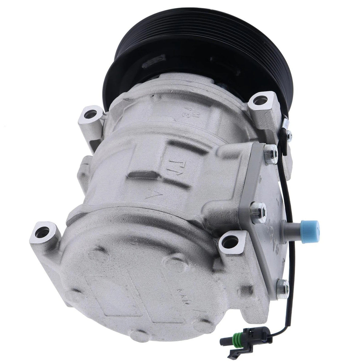 For John Deere Tractor 7600 7700 7800 12V A/C Compressor Assembly AT168543 AT226273