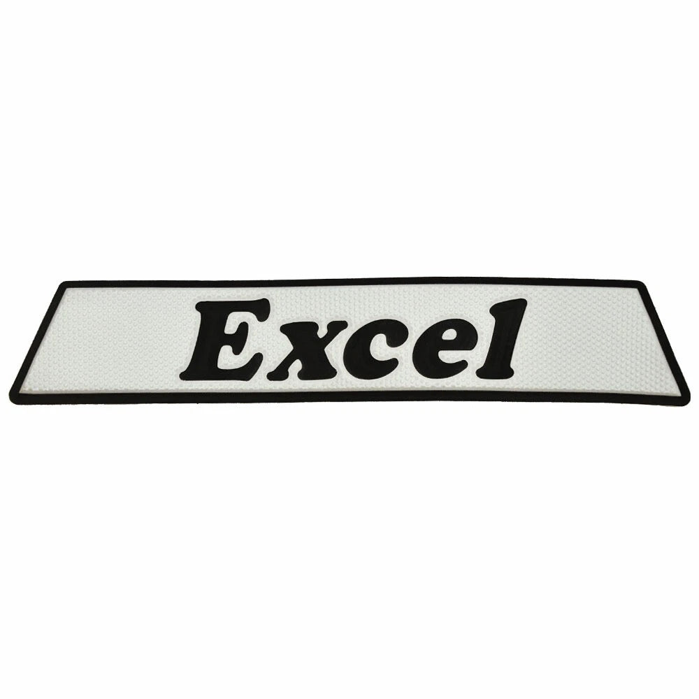 Excel Boat Non-Skid Mat - Light Blue Foam Rubber 17 3/4 X 3 1/4 Inch