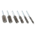 6 Pieces Stainless-Stee L Electric Drilling Brushes Wire Pipe Brush Hexagonal Rod