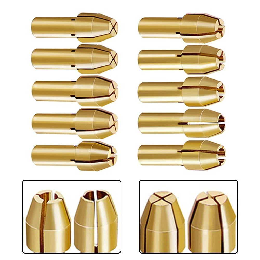 Brass Chucks Adapter Electric Grinder Chucks Heat-treated High Hardness