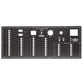 Marquis Boat Blank Breaker Panel - 12V DC