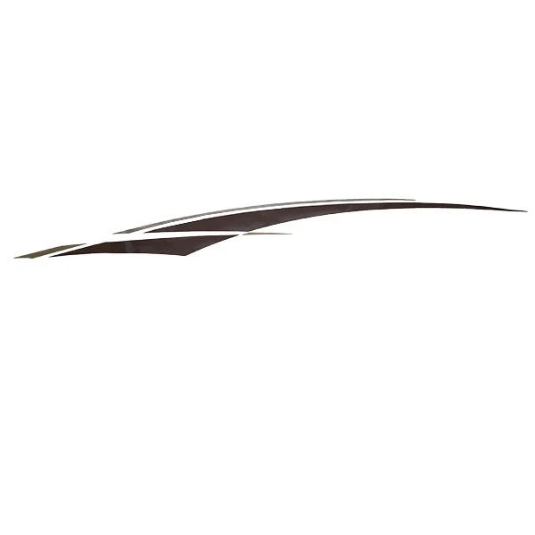 Tracker Boat Graphic Decal 121228 - Pewter Sticker (port)