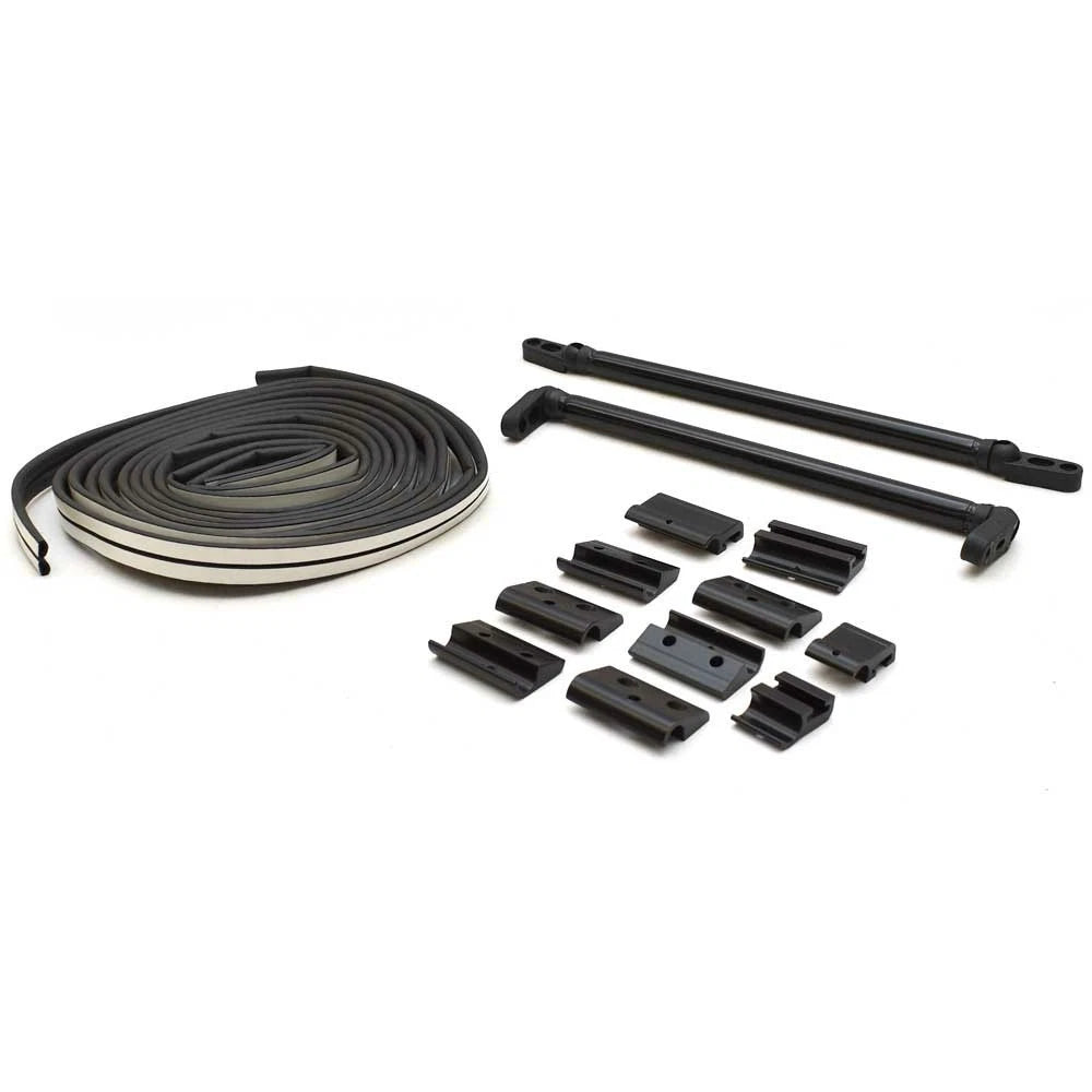 Larson Boat Windshield Hardware 7136-0010 - with Support Braces (kit)