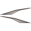 Stingray Boat Hull Graphic Decals - Gray Black Stickers (set of 2)