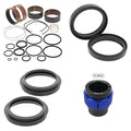 Complete Front Fork Rebuild Kit for Kawasaki KX450F 2013-2014 with Driver