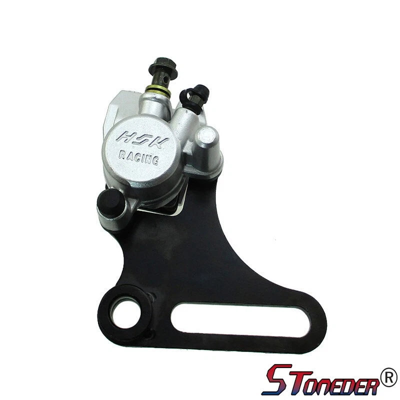 STONEDER Pit Bikes Rear Brake Caliper with Bracket for 50cc-190cc Motorcycle