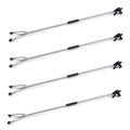 (4 Pack) 60" G4 DOT Foldable EZ Reacher for Grabbing Things Indoors and Outdoors
