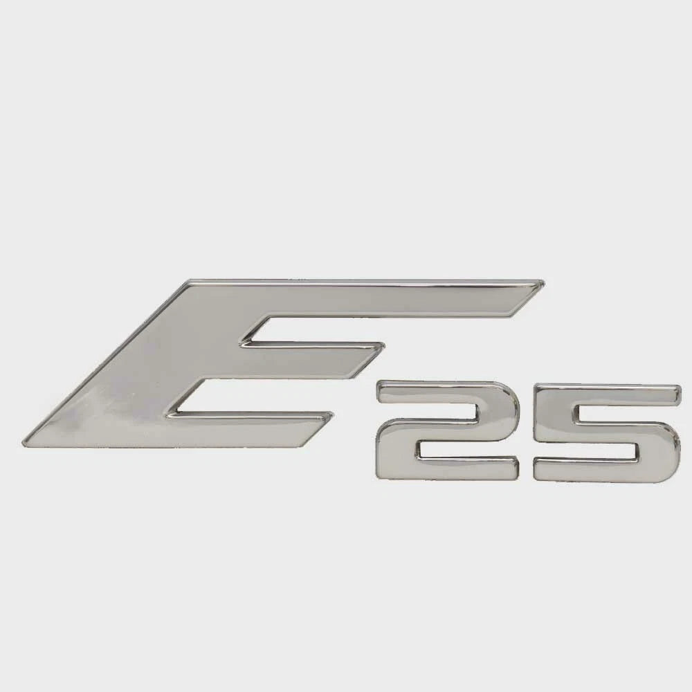 Crownline Boat Raised Emblem Decal 159077-01 - E25 Silver Sticker