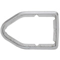 Livorsi Boat Bow Light Trim Ring - 4 3/4 X 2 7/8 Inch Silver Anodized