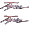 Lund Boat Brand Decals - Tyee Purple/Blue Stickers (pair)