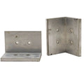 Boat Gas Tank Mounting Bracket - L Shaped ( Pair )