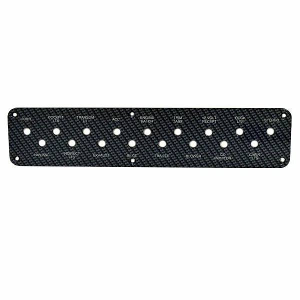 Rinker Boat Blank Breaker Panel 45037 - 262 Captiva Aluminum