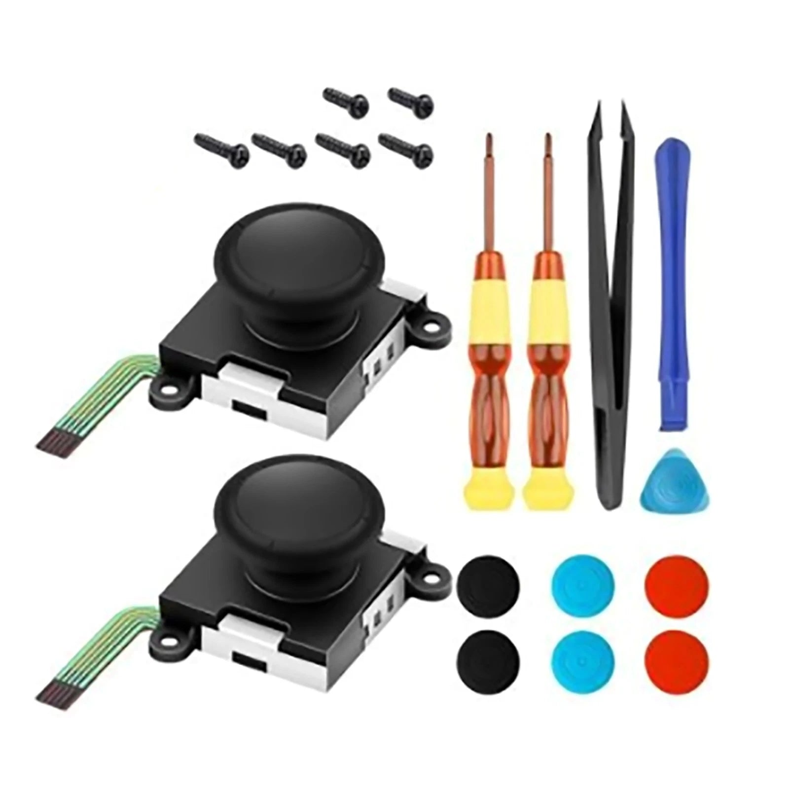 3D Joystick Analog Tools 19 in 1 Repair Kit for Nintendo Switch Lite Joy-Con a