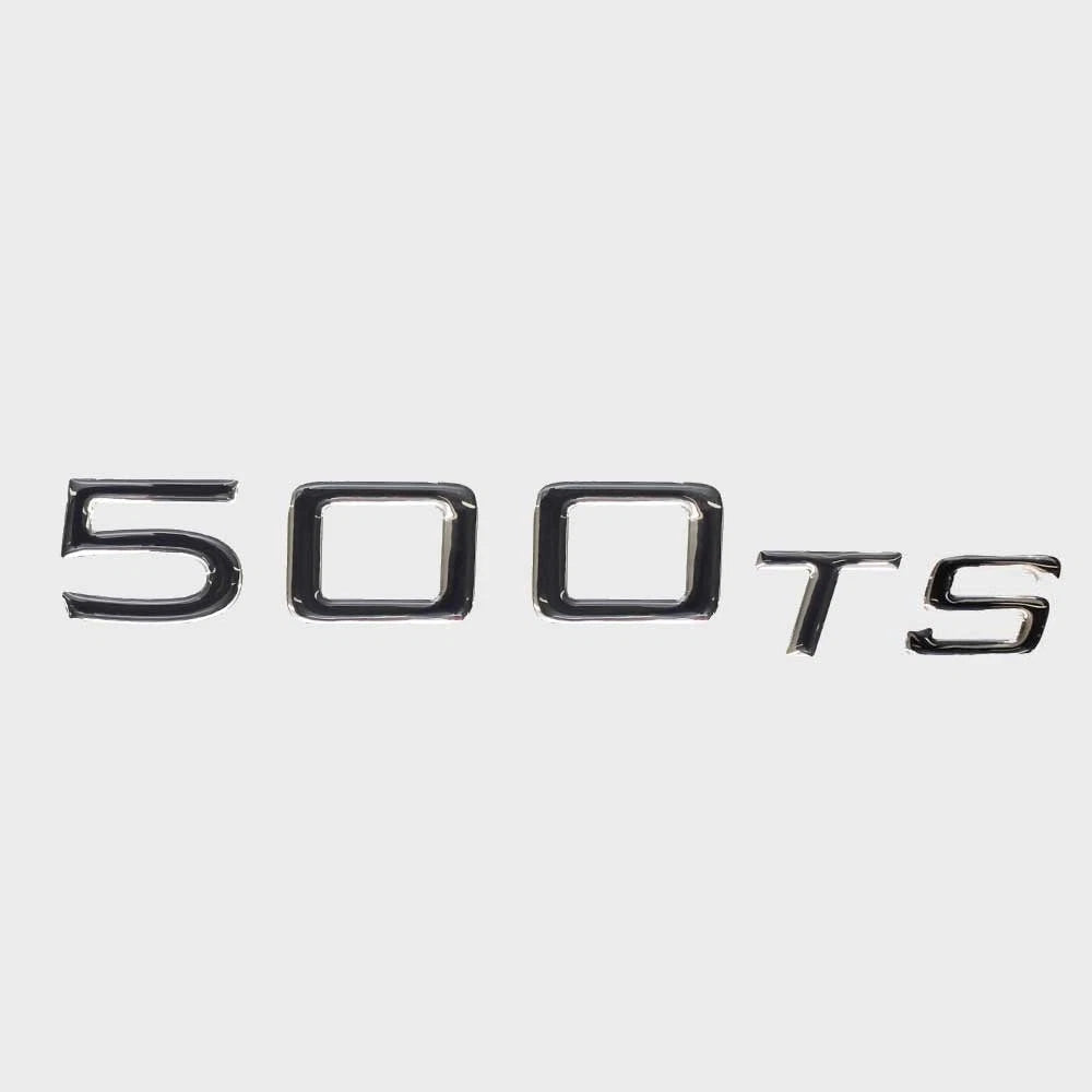 Tahoe Boat Raised Emblem Decal 181601 - 500 TS Silver Sticker