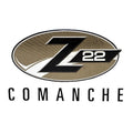 Ranger Boat Raised Brand Emblem Decal 7604277 - Z522 Comanche Silver Black
