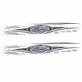Boat Decal - Rinker Captiva 60th Anniversary 107 X 14 Inch (pair)