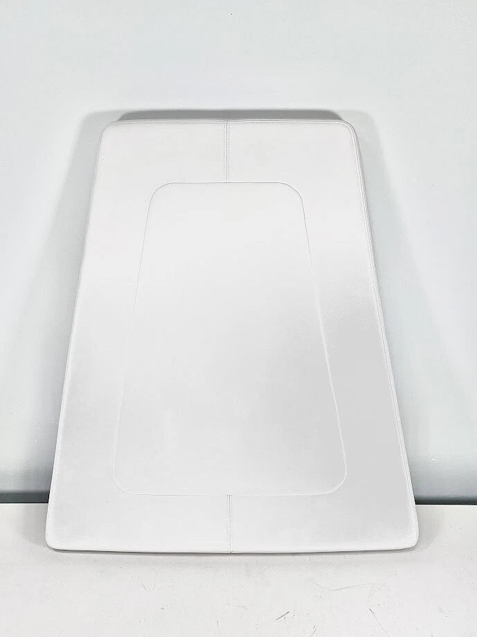 Invincible Boats, White Cushion, L 36in X W 32in, Snap Connections, Plain