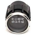 Faria Boat OMC Systems Check Gauge GPK113B - 2 Inch Black