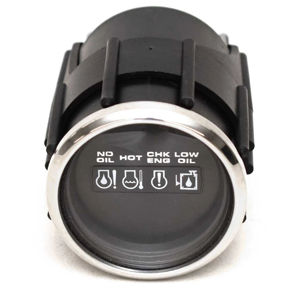Faria Boat OMC Systems Check Gauge GPK113B - 2 Inch Black