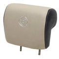 Premier Pontoon Boat Captains Seat Headrest - Beige Blue 10 1/4 Inch