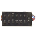 Godfrey Pontoon Boat Breaker Switch Panel 467006 - 9 1/2 X 4 3/4 Inch