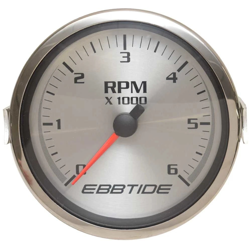 Ebbtide Boat Tachometer Marine Gauge 53395A - Oversized Beede 946735