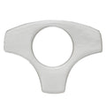 Tracker Boat Steering Wheel Decal 145516 - Raised Reflective Silver