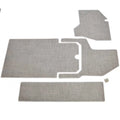 Supra Boat Snap-In Deck Mat 118027 - Compass HB Woven Gray (set of 4)