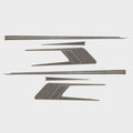 Crestliner Boat Hull Decal 2201439 - Fish Hawk Pro Tiller (set of 6)