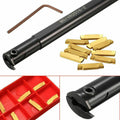 MGIVR2016-2 for Lathe Turning Tool Boring Bar Holder + 10pc MGMN200 Inserts +
