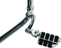 Kuryakyn Longhorn Offset Dually ISO Pegs with 1.5-Inch Clamp for Motorcycles