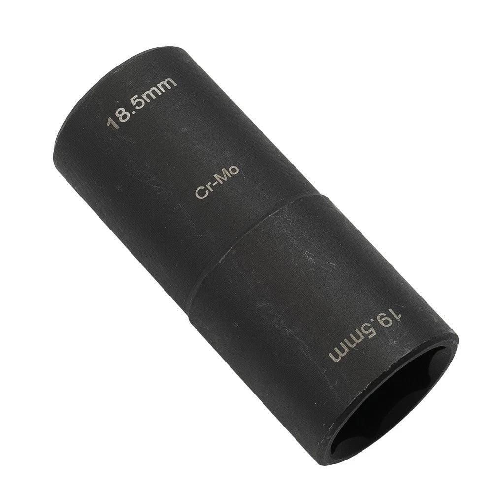 1/2 Dr 18.5mm X 19.5mm Damaged Lug Socket Tool Deep Length Flip Impact-Set