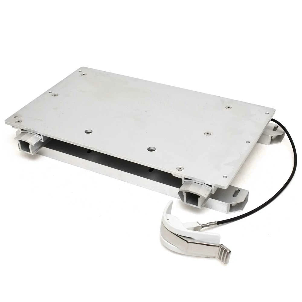 Garelick Boat Tandem Seat Slide 75002-62 - Brushed Aluminum