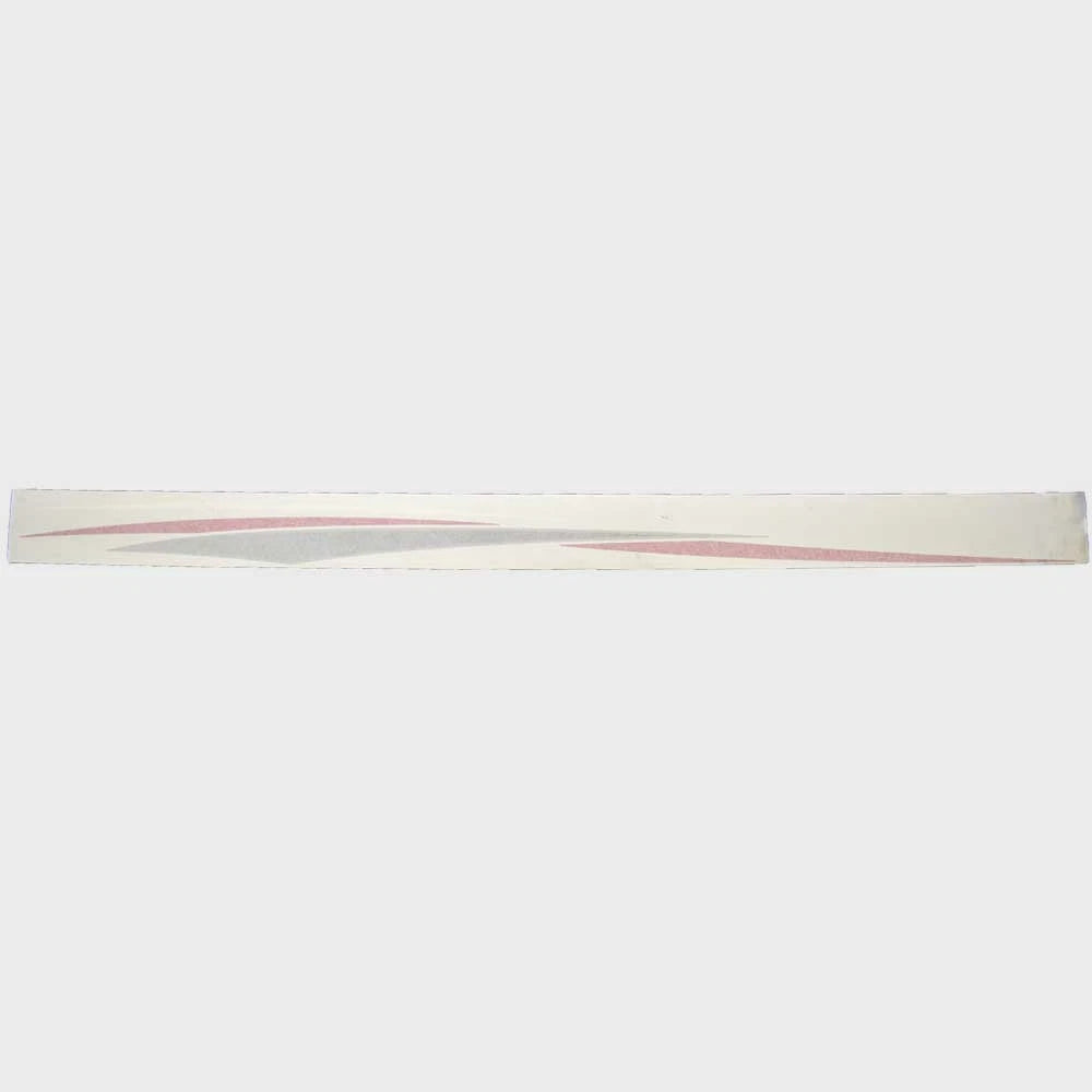 Tracker Boat Graphic Decal Sticker 179694 - Red White Silver 117 Inch