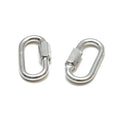 Whitecap Marine Boat Quick Link S-1551P - 3/16 Galvanized Steel (pair)