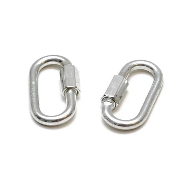Whitecap Marine Boat Quick Link S-1551P - 3/16 Galvanized Steel (pair)