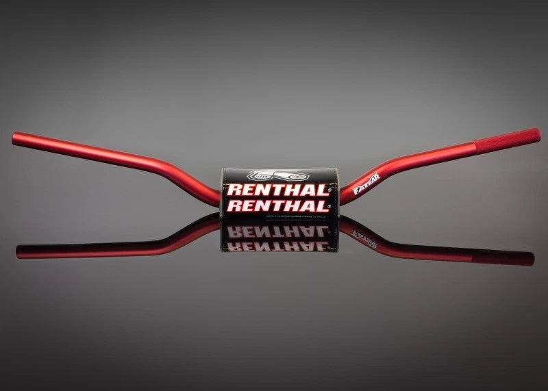 Renthal 18+ Honda CRF/ 21+ Kawasaki KX MX/ Enduro Fatbar - Red