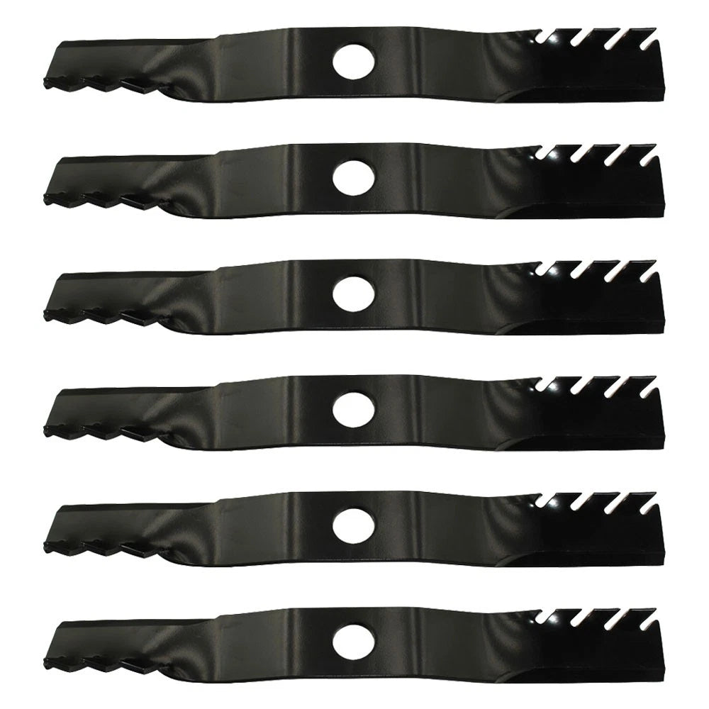 (6) Extra Durable Predator Blade K5955-3436 20-1/2" X 2-1/2" Fits Kubota 60" Cut