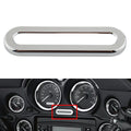 Instrument Indicator Lamp Bezel Cover Chrome for Harley Road Street Glide 96-13